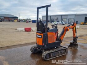 2020 Doosan DX10Z Mini Excavators For Auction: Leeds -27th, 28th, 29th, 30th November 24 @ 8:00am full