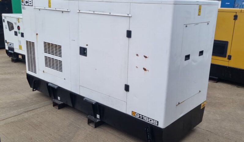 2021 JCB G116QS Generators For Auction: Leeds -27th, 28th, 29th, 30th November 24 @ 8:00am