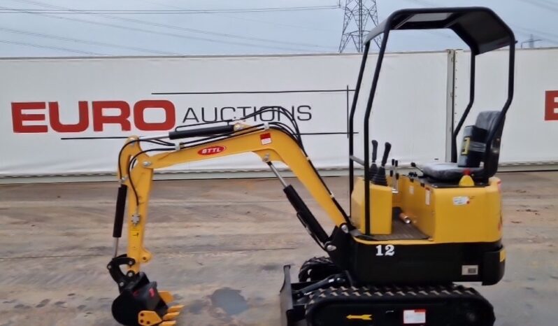 Unused 2024 Toft BTTL12 Mini Excavators For Auction: Leeds -27th, 28th, 29th, 30th November 24 @ 8:00am full