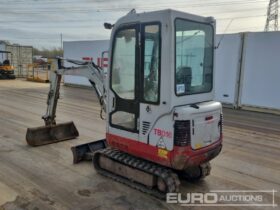 2010 Takeuchi TB016 Mini Excavators For Auction: Leeds -27th, 28th, 29th, 30th November 24 @ 8:00am full