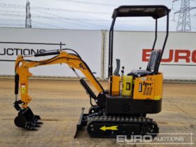 Unused 2024 JPC HT12 Mini Excavators For Auction: Leeds -27th, 28th, 29th, 30th November 24 @ 8:00am full