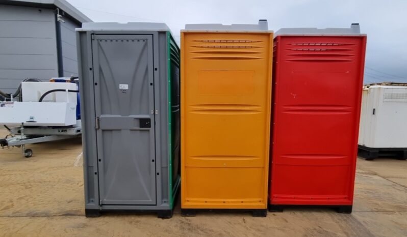 Armal Single Toilet Unit (3 of) (Cannot Be Reconsigned) Containers For Auction: Leeds -27th, 28th, 29th, 30th November 24 @ 8:00am full