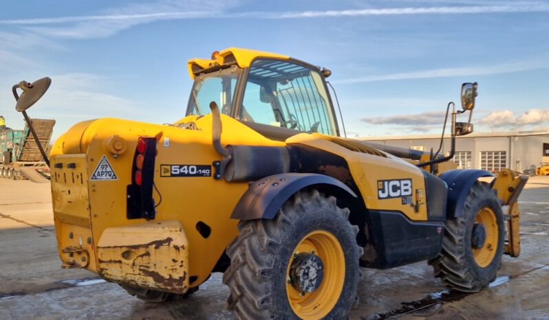 2017 JCB 540-140 Hi Viz Telehandlers For Auction: Leeds -27th, 28th, 29th, 30th November 24 @ 8:00am full