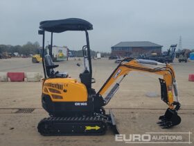 Unused 2024 Captok CK16S Micro Excavators For Auction: Leeds -27th, 28th, 29th, 30th November 24 @ 8:00am full