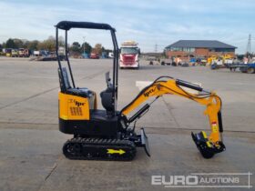 Unused 2024 JPC HT12 Mini Excavators For Auction: Leeds -27th, 28th, 29th, 30th November 24 @ 8:00am full