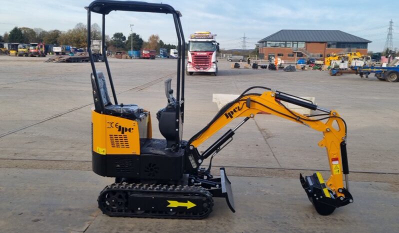 Unused 2024 JPC HT12 Mini Excavators For Auction: Leeds -27th, 28th, 29th, 30th November 24 @ 8:00am full