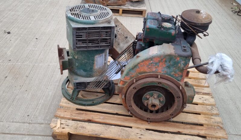 Lister 6KvA Generator, 2 Cylinder Engine Generators For Auction: Leeds -27th, 28th, 29th, 30th November 24 @ 8:00am full