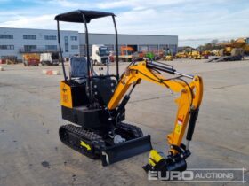 Unused 2024 JPC HT12 Mini Excavators For Auction: Leeds -27th, 28th, 29th, 30th November 24 @ 8:00am full