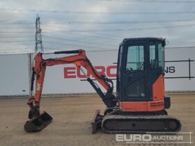 2017 Hitachi ZX26U-5A CR Mini Excavators For Auction: Leeds -27th, 28th, 29th, 30th November 24 @ 8:00am full