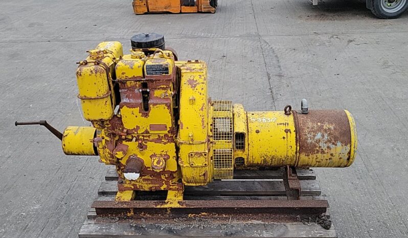 Lister Generator, Lister Engine Generators For Auction: Leeds -27th, 28th, 29th, 30th November 24 @ 8:00am full