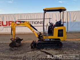 2019 JCB 16C-1 Mini Excavators For Auction: Dromore – 6th & 7th December 2024 @ 9:00am For Auction on 2024-12-7 full