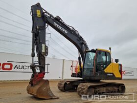 2018 Volvo EC140EL 10 Ton+ Excavators For Auction: Leeds -27th, 28th, 29th, 30th November 24 @ 8:00am