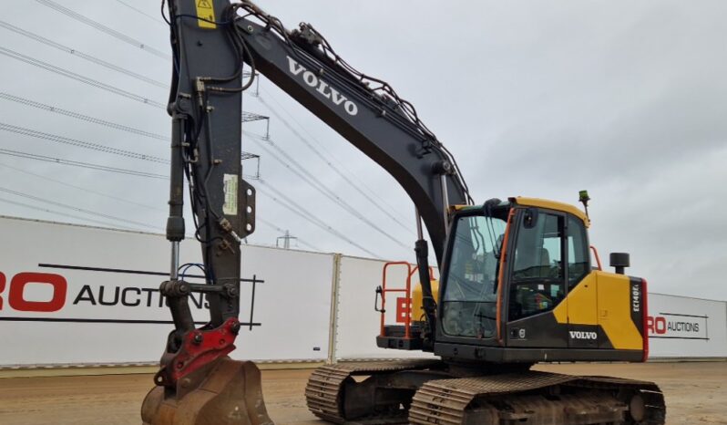 2018 Volvo EC140EL 10 Ton+ Excavators For Auction: Leeds -27th, 28th, 29th, 30th November 24 @ 8:00am