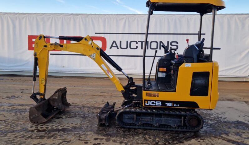 2019 JCB 16C-1 Mini Excavators For Auction: Dromore – 6th & 7th December 2024 @ 9:00am For Auction on 2024-12-7 full