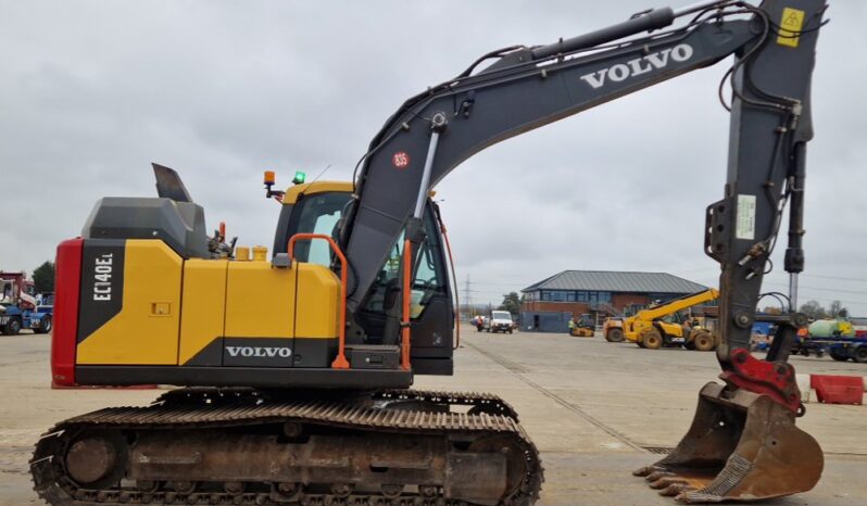 2018 Volvo EC140EL 10 Ton+ Excavators For Auction: Leeds -27th, 28th, 29th, 30th November 24 @ 8:00am full