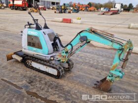 Kobelco SS1 Mini Excavators For Auction: Leeds -27th, 28th, 29th, 30th November 24 @ 8:00am full