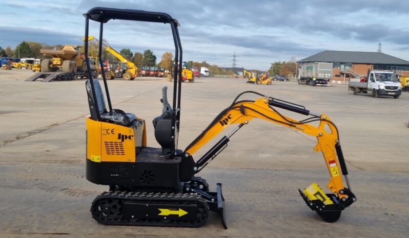 Unused 2024 JPC HT12 Mini Excavators For Auction: Leeds -27th, 28th, 29th, 30th November 24 @ 8:00am full