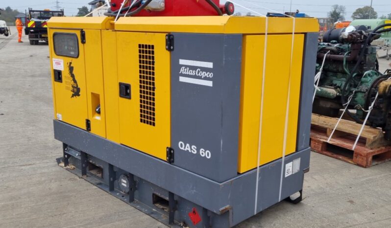 2015 Atlas Copco QAS60 Generators For Auction: Leeds -27th, 28th, 29th, 30th November 24 @ 8:00am