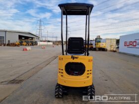 Unused 2024 JPC KV12 Mini Excavators For Auction: Leeds -27th, 28th, 29th, 30th November 24 @ 8:00am full