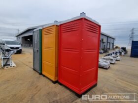 Armal Single Toilet Unit (3 of) (Cannot Be Reconsigned) Containers For Auction: Leeds -27th, 28th, 29th, 30th November 24 @ 8:00am full