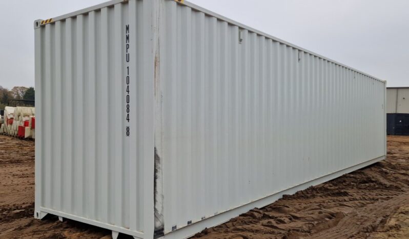 2024 CTN 40′ Container, 4 Side Doors, 1 End Door (Cannot Be Reconsigned) Containers For Auction: Leeds -27th, 28th, 29th, 30th November 24 @ 8:00am full