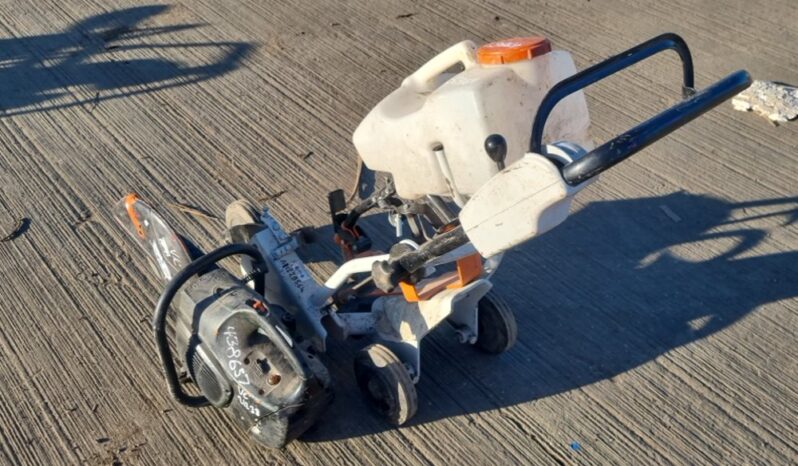 Stihl Petrol Quick Cut Saw, Quick Cut saw Trolly Asphalt / Concrete Equipment For Auction: Leeds -27th, 28th, 29th, 30th November 24 @ 8:00am full