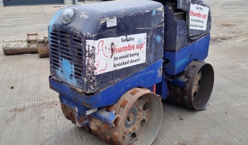 Wacker Neuson Radio Controlled Double Drum Vibrating Pad Foot Trench Roller (Parts Missing) Asphalt / Concrete Equipment For Auction: Leeds -27th, 28th, 29th, 30th November 24 @ 8:00am full