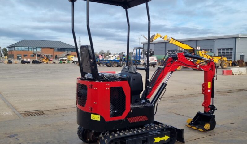 Unused 2024 Colt YFE10 Mini Excavators For Auction: Leeds -27th, 28th, 29th, 30th November 24 @ 8:00am full