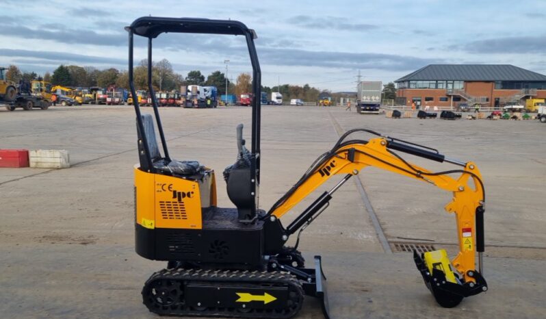 Unused 2024 JPC HT12 Mini Excavators For Auction: Leeds -27th, 28th, 29th, 30th November 24 @ 8:00am full