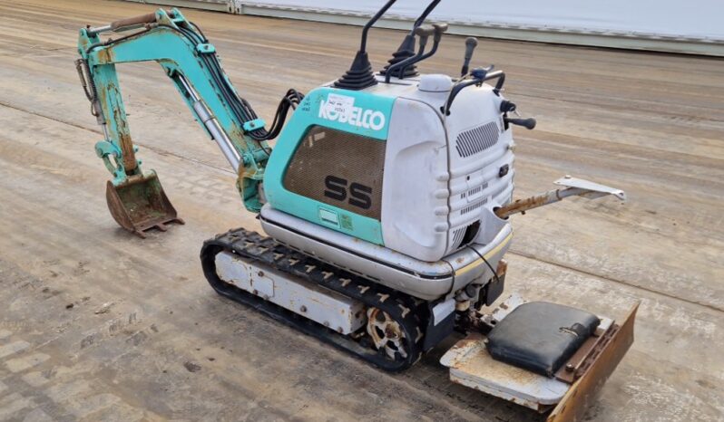 Kobelco SS1 Mini Excavators For Auction: Leeds -27th, 28th, 29th, 30th November 24 @ 8:00am full