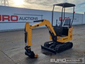 Unused 2024 JPC KV12 Mini Excavators For Auction: Leeds -27th, 28th, 29th, 30th November 24 @ 8:00am