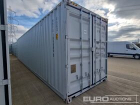 2024 CTN 40′ Container, 4 Side Doors, 1 End Door (Cannot Be Reconsigned) Containers For Auction: Leeds -27th, 28th, 29th, 30th November 24 @ 8:00am full