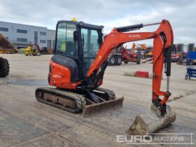 2014 Kubota U27-4 Mini Excavators For Auction: Leeds -27th, 28th, 29th, 30th November 24 @ 8:00am full