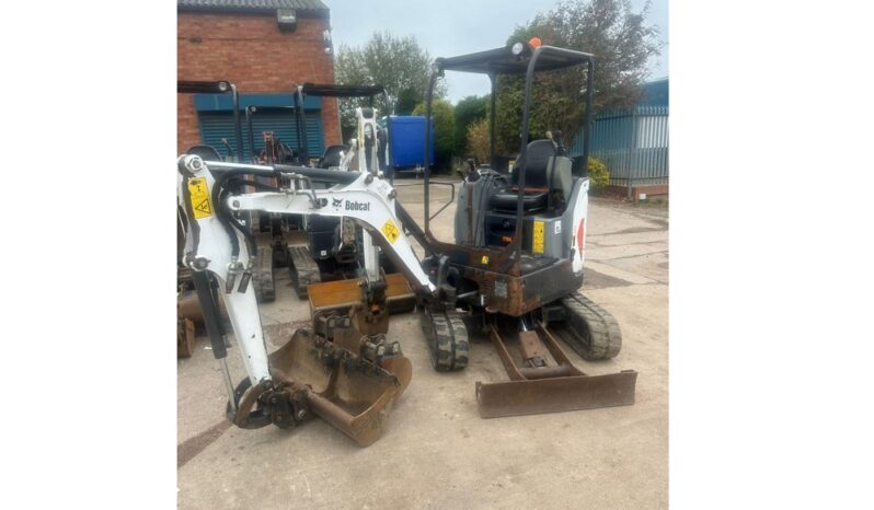 2020 Bobcat E17Z Mini Excavators For Auction: Leeds -27th, 28th, 29th, 30th November 24 @ 8:00am