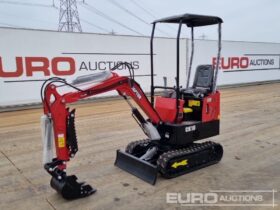 Unused 2024 Captok CK10 Mini Excavators For Auction: Leeds -27th, 28th, 29th, 30th November 24 @ 8:00am