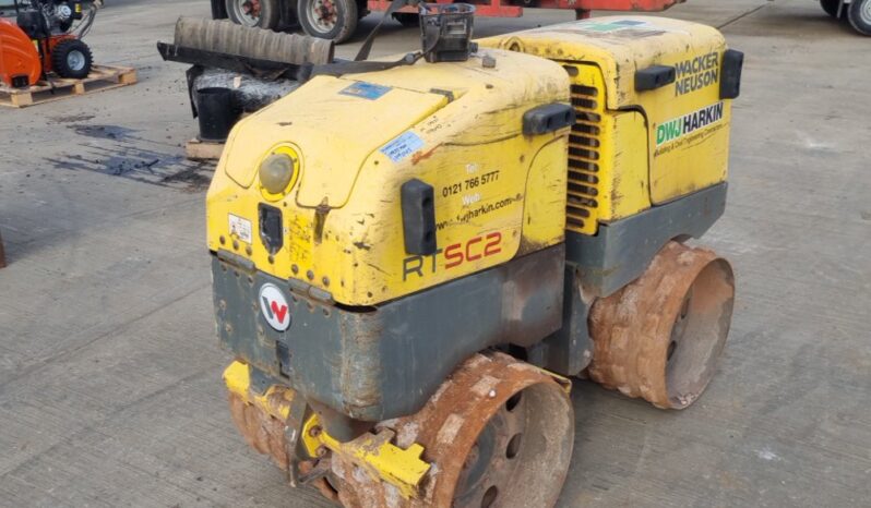 2012 Wacker Neuson Roller RT82-SC2 Asphalt / Concrete Equipment For Auction: Leeds -27th, 28th, 29th, 30th November 24 @ 8:00am full