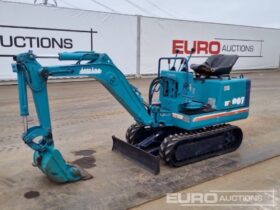 Kubota KH007 Mini Excavators For Auction: Leeds -27th, 28th, 29th, 30th November 24 @ 8:00am