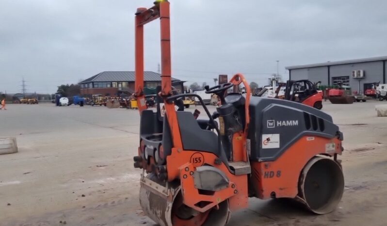 2020 Hamm HD8VV Rollers For Auction: Leeds -27th, 28th, 29th, 30th November 24 @ 8:00am full