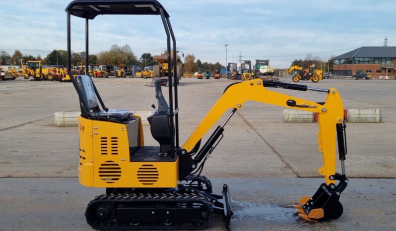 Unused 2024 JPC KV12 Mini Excavators For Auction: Leeds -27th, 28th, 29th, 30th November 24 @ 8:00am full