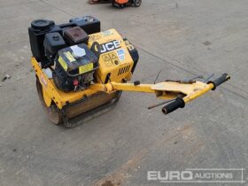 JCB Single Drum Vibrating Pedestrian Roller Asphalt / Concrete Equipment For Auction: Leeds -27th, 28th, 29th, 30th November 24 @ 8:00am full