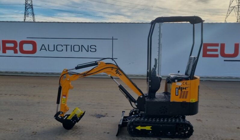 Unused 2024 JPC HT12 Mini Excavators For Auction: Leeds -27th, 28th, 29th, 30th November 24 @ 8:00am full