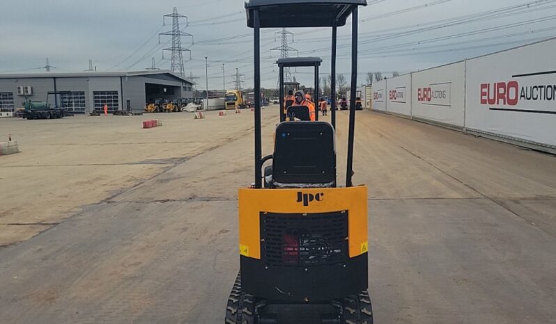 Unused 2024 JPC HT12 Mini Excavators For Auction: Leeds -27th, 28th, 29th, 30th November 24 @ 8:00am full