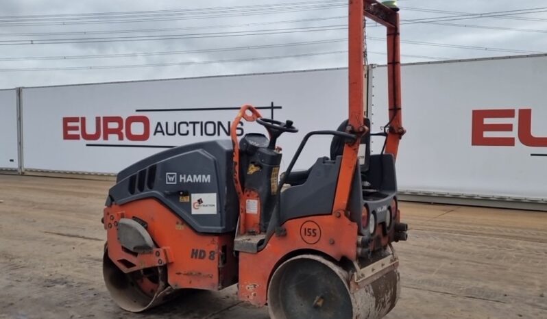 2020 Hamm HD8VV Rollers For Auction: Leeds -27th, 28th, 29th, 30th November 24 @ 8:00am full