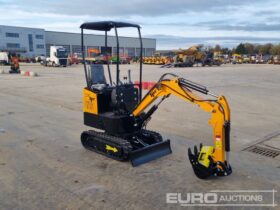 Unused 2024 JPC HT12 Mini Excavators For Auction: Leeds -27th, 28th, 29th, 30th November 24 @ 8:00am full