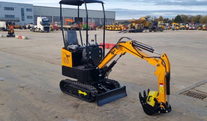 Unused 2024 JPC HT12 Mini Excavators For Auction: Leeds -27th, 28th, 29th, 30th November 24 @ 8:00am full