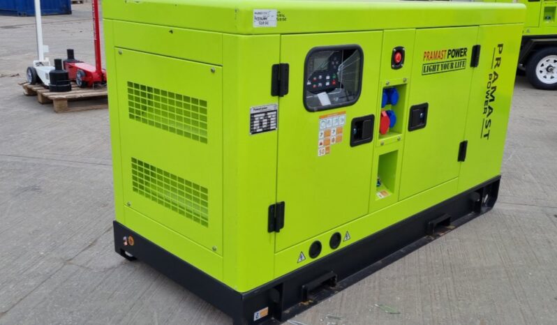 Unused 2024 Pramast VG-R30 Generators For Auction: Leeds -27th, 28th, 29th, 30th November 24 @ 8:00am full