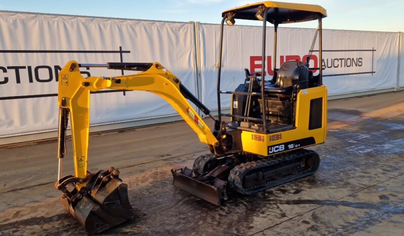 2019 JCB 16C-1 Mini Excavators For Auction: Dromore – 6th & 7th December 2024 @ 9:00am For Auction on 2024-12-7