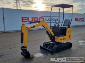 Unused 2024 JPC KV12 Mini Excavators For Auction: Leeds -27th, 28th, 29th, 30th November 24 @ 8:00am