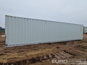 2024 CTN 40′ Container, 4 Side Doors, 1 End Door (Cannot Be Reconsigned) Containers For Auction: Leeds -27th, 28th, 29th, 30th November 24 @ 8:00am full