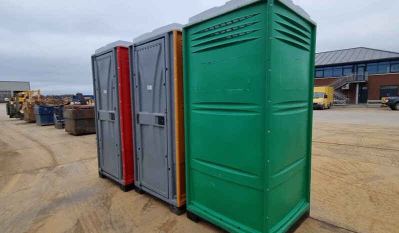 Armal Single Toilet Unit (3 of) (Cannot Be Reconsigned) Containers For Auction: Leeds -27th, 28th, 29th, 30th November 24 @ 8:00am